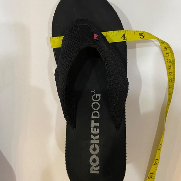 Rocket Dog Wedge-Aztec Pattern Trim- Flip Flop- Sze 8-8.5 - Picture 14 of 14